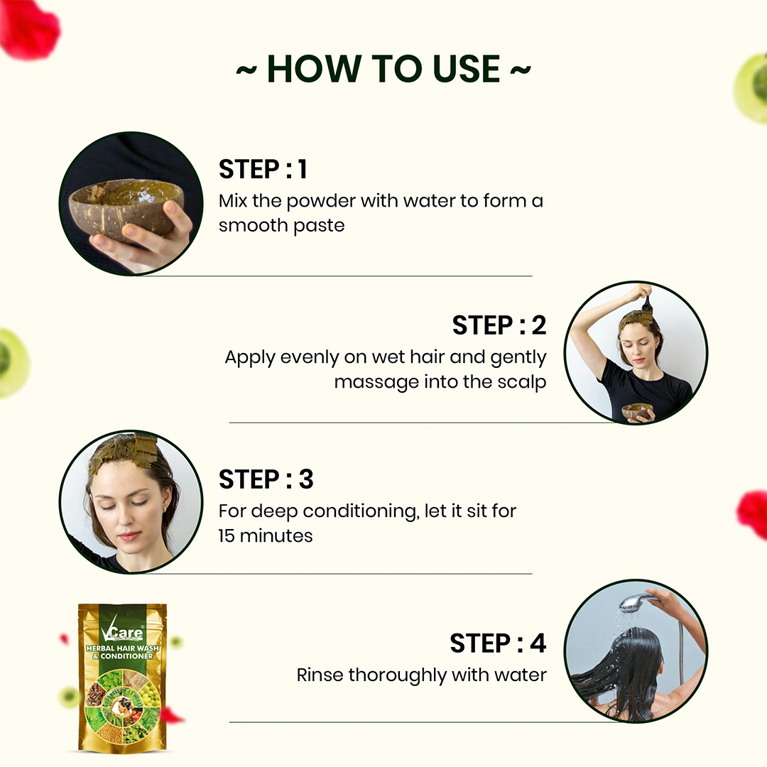 anti dandruff herbal shampoo alternative powder